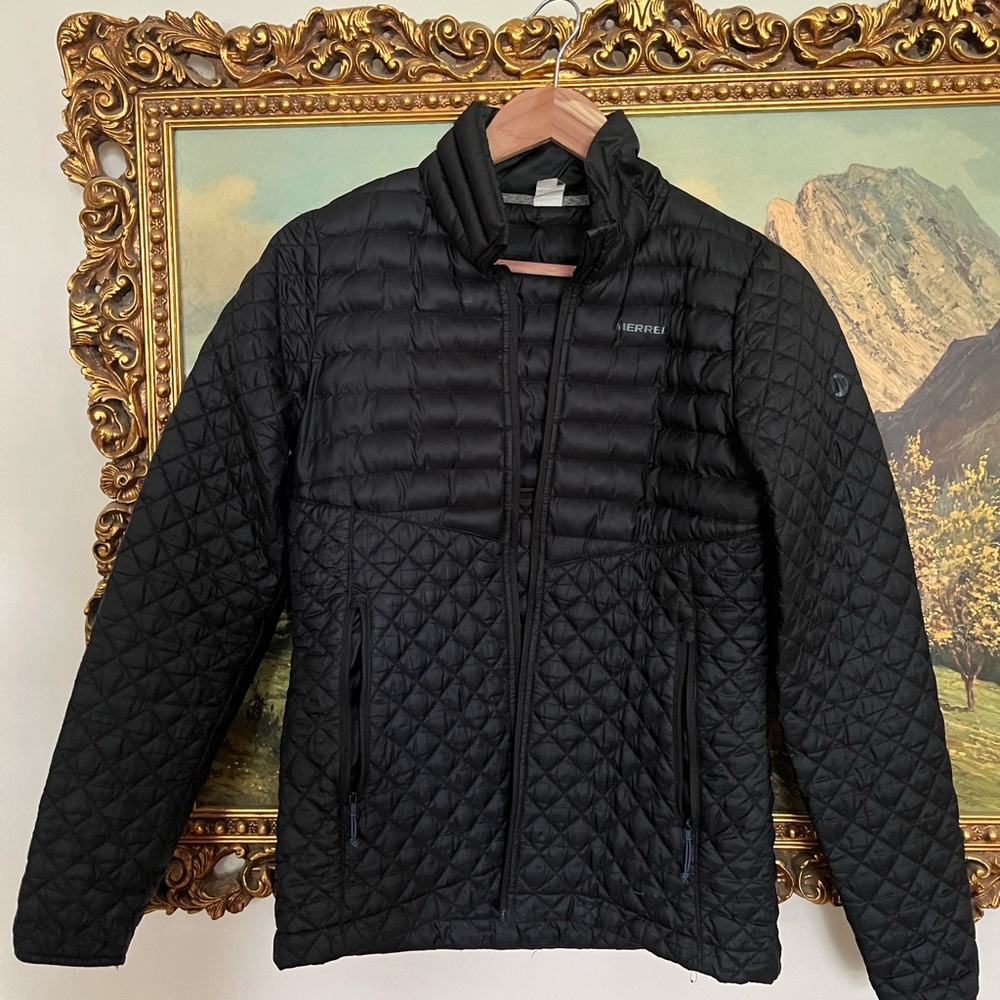 EUC Merrell ultralight jacket feather free primaloft